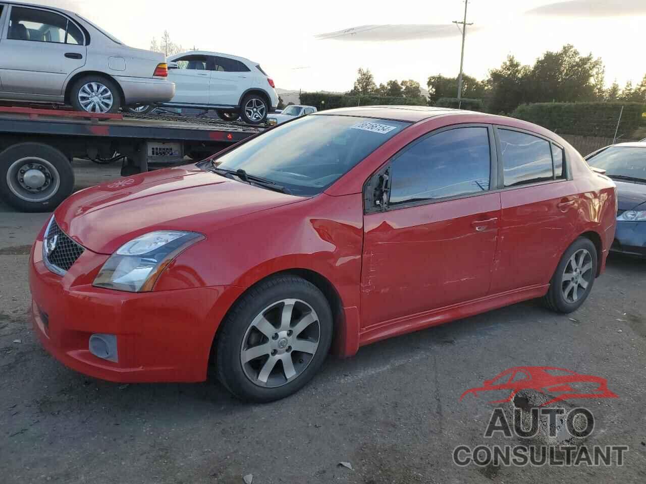 NISSAN SENTRA 2012 - 3N1AB6AP3CL763220