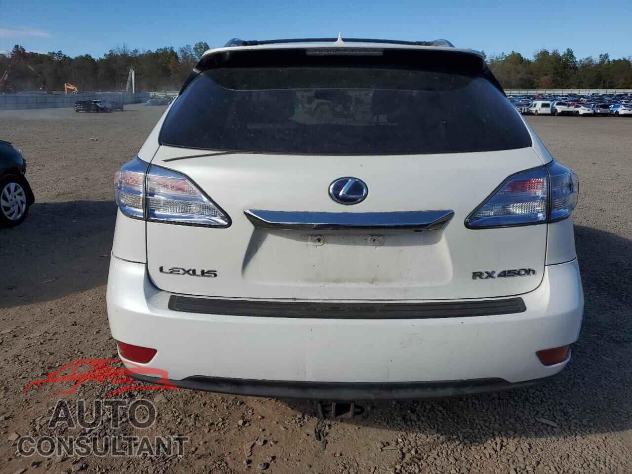 LEXUS RX450 2010 - JTJBC1BA2A2408272