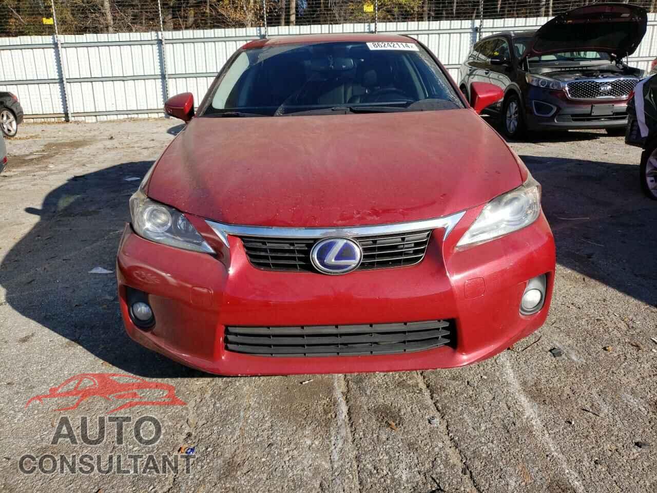 LEXUS CT 200 2013 - JTHKD5BH7D2133179