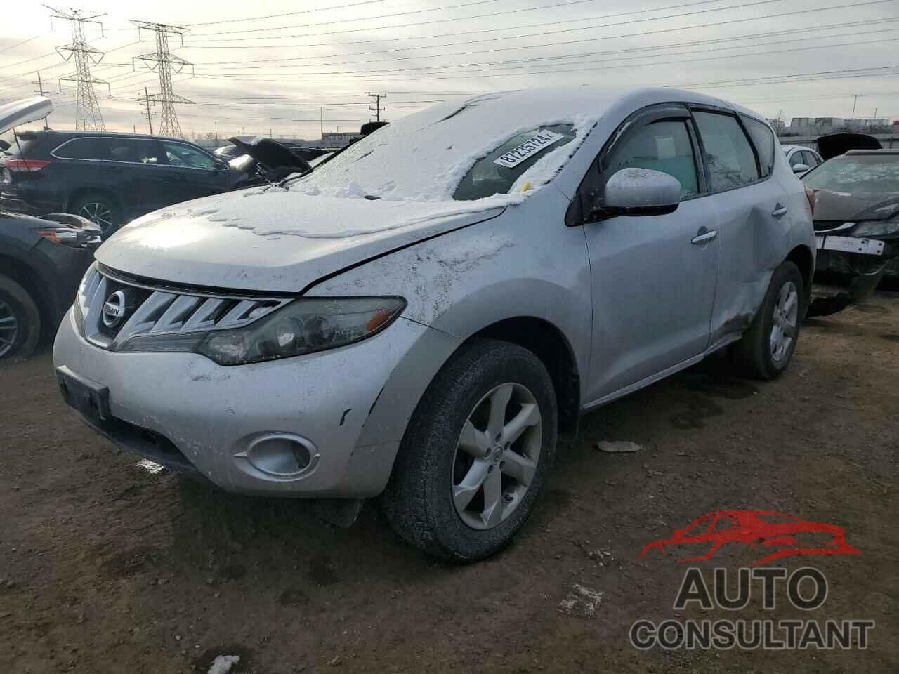 NISSAN MURANO 2009 - JN8AZ18WX9W215182