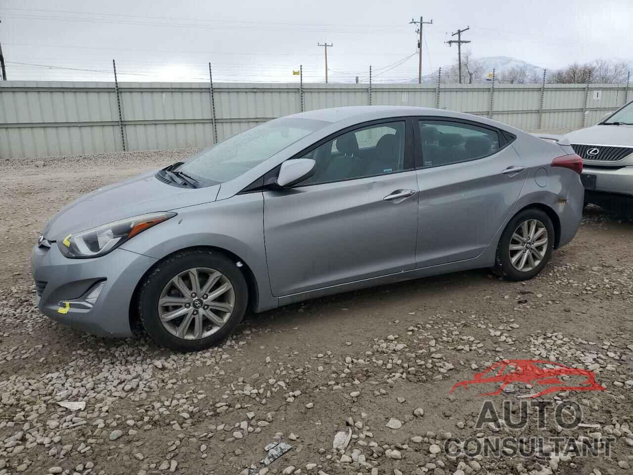 HYUNDAI ELANTRA 2015 - KMHDH4AE8FU382982