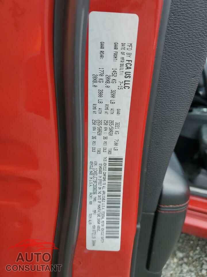 DODGE DURANGO 2015 - 1C4SDJCT9FC938336