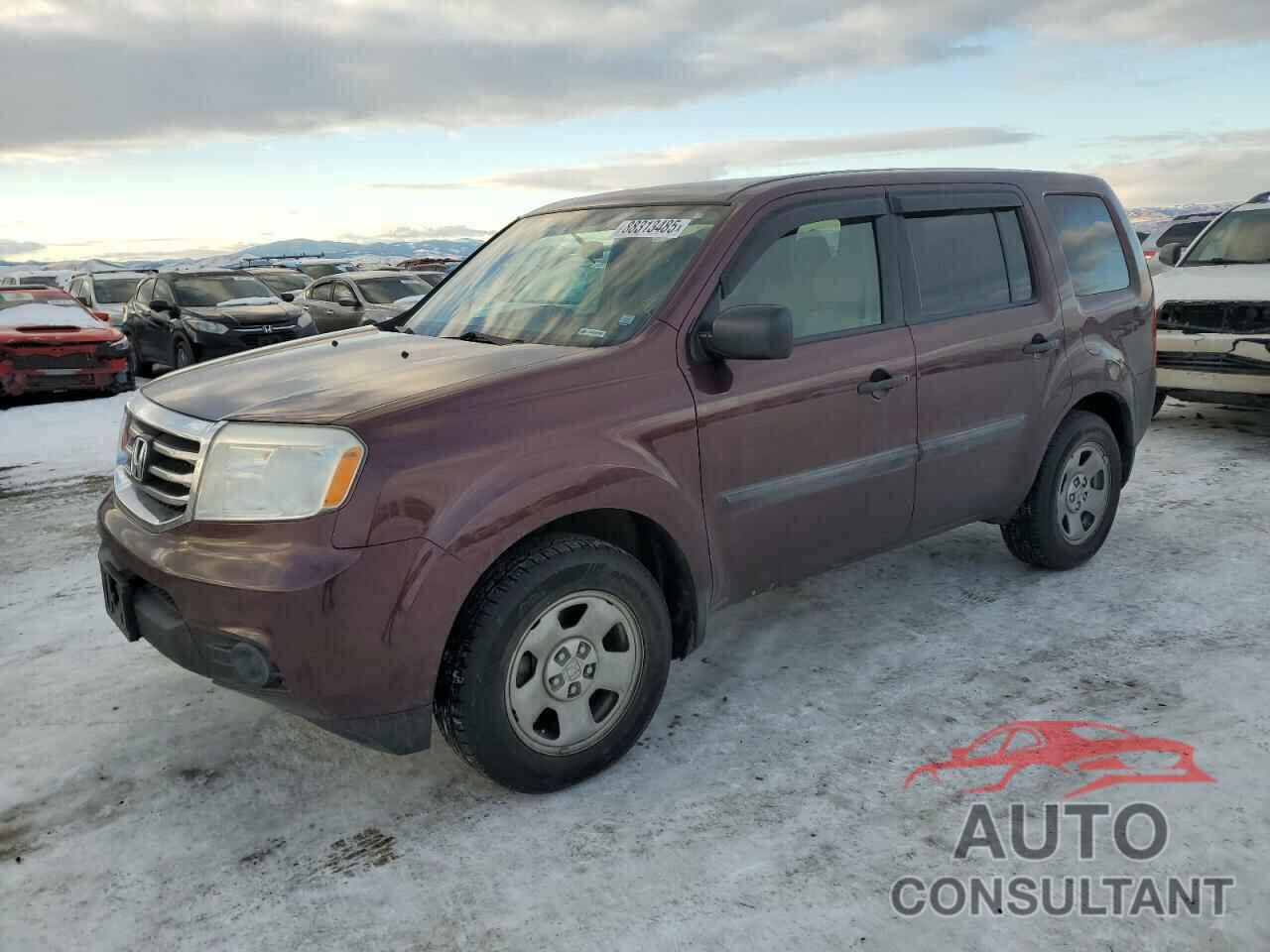 HONDA PILOT 2014 - 5FNYF3H26EB011229