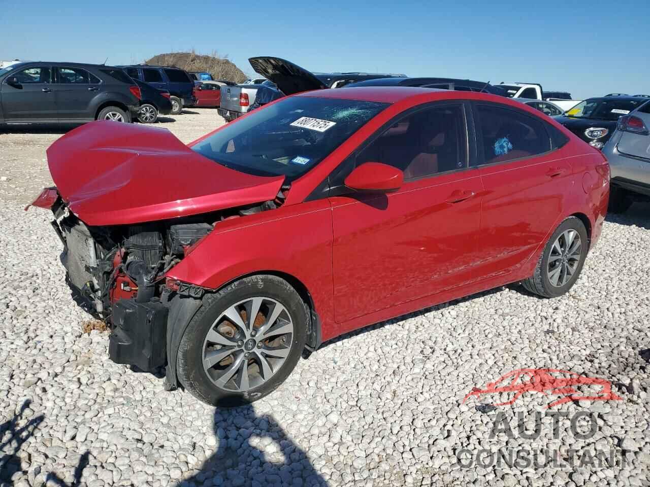 HYUNDAI ACCENT 2015 - KMHCU4AE5FU825418