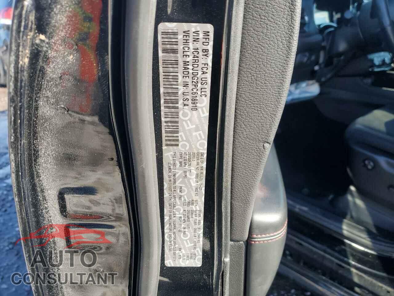 DODGE DURANGO 2023 - 1C4RDJDG2PC618910