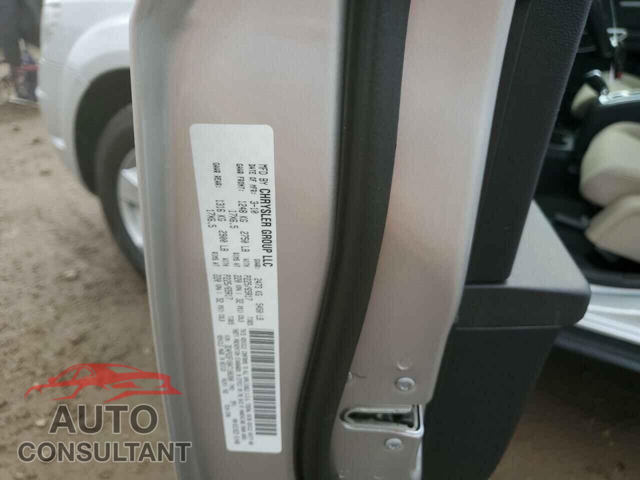 DODGE JOURNEY 2010 - 3D4PG5FV8AT180300