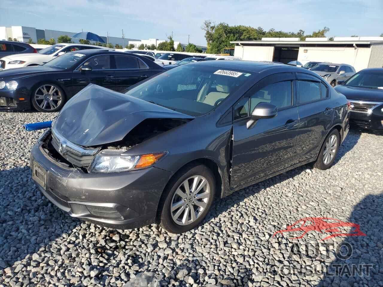 HONDA CIVIC 2012 - 19XFB2F88CE006962