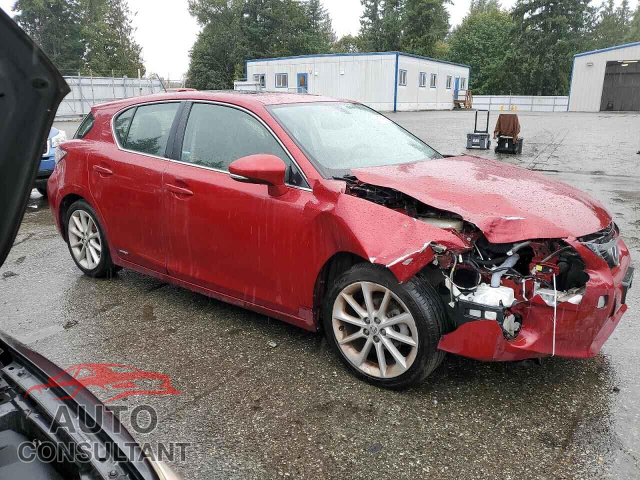 LEXUS CT 200 2011 - JTHKD5BH6B2027366