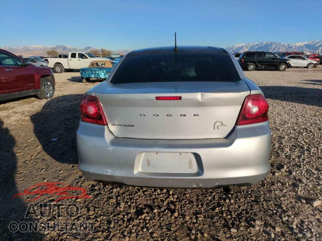 DODGE AVENGER 2012 - 1C3CDZAB7CN243841