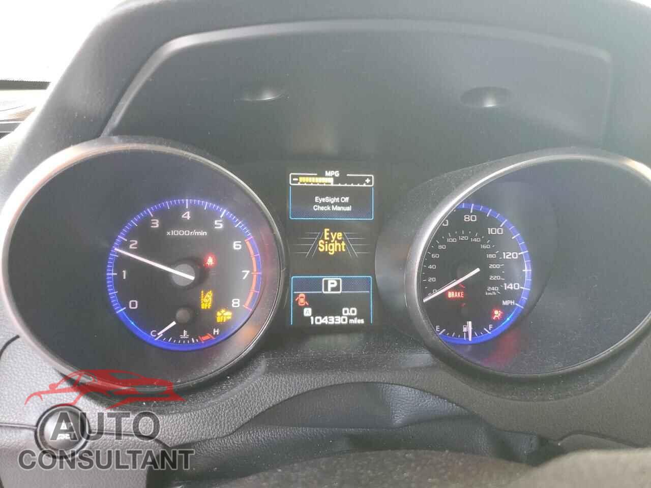 SUBARU OUTBACK 2017 - 4S4BSAFC5H3223747