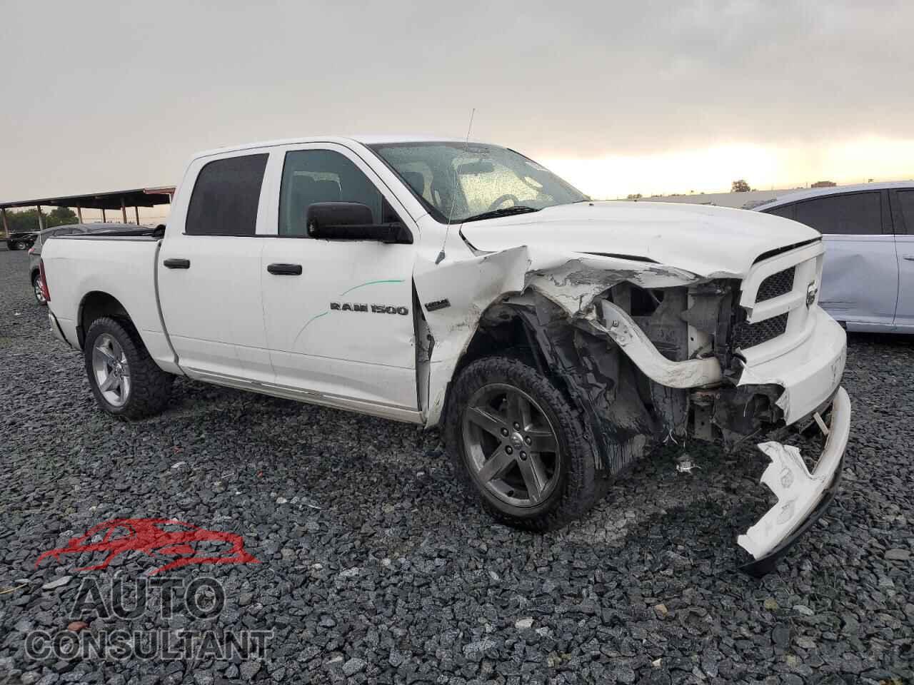 DODGE RAM 1500 2012 - 1C6RD7KT7CS242845