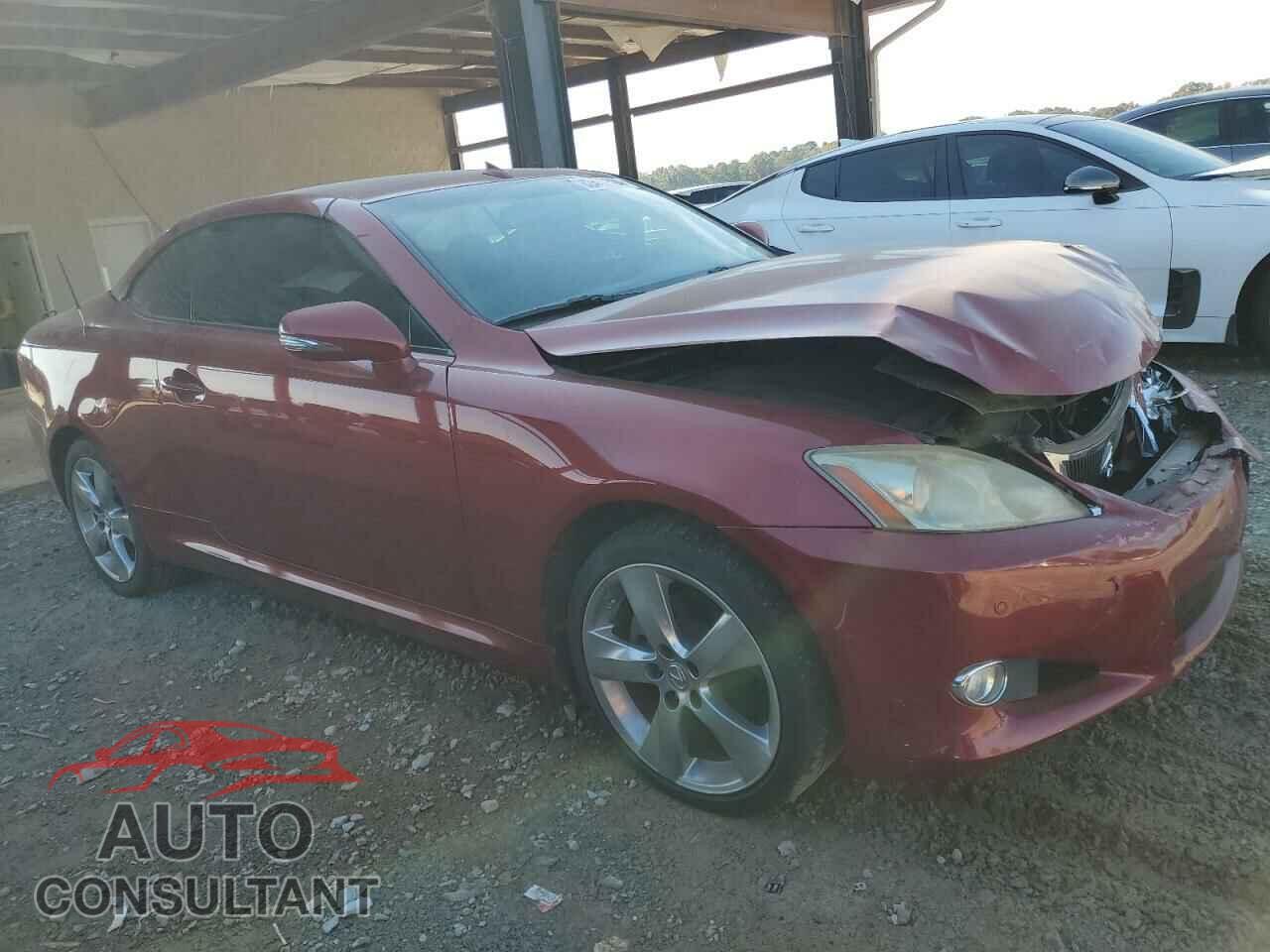 LEXUS IS 2010 - JTHFF2C25A2513265
