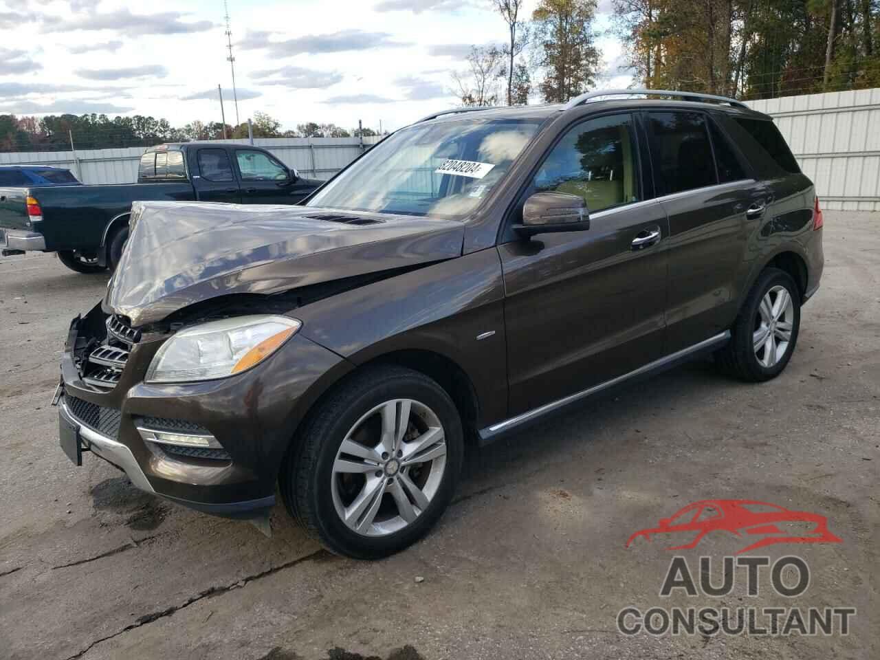 MERCEDES-BENZ M-CLASS 2012 - 4JGDA2EB3CA053080