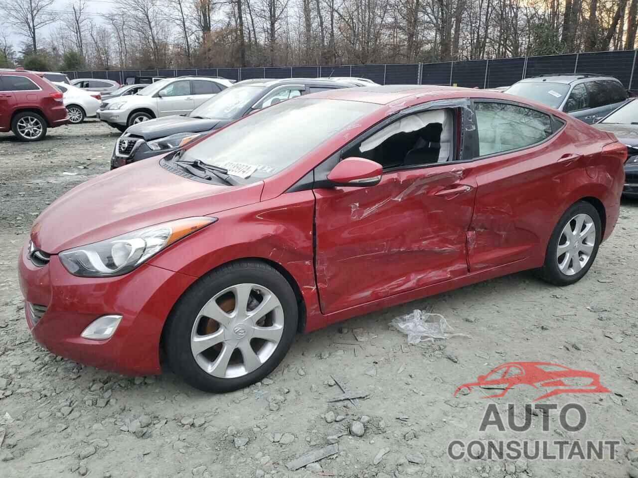 HYUNDAI ELANTRA 2012 - KMHDH4AE3CU310793