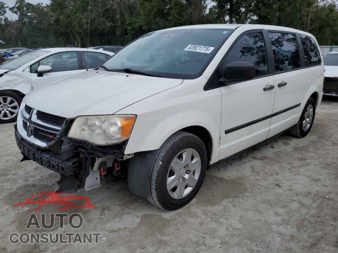 DODGE CARAVAN 2013 - 2C4RDGBG5DR506482
