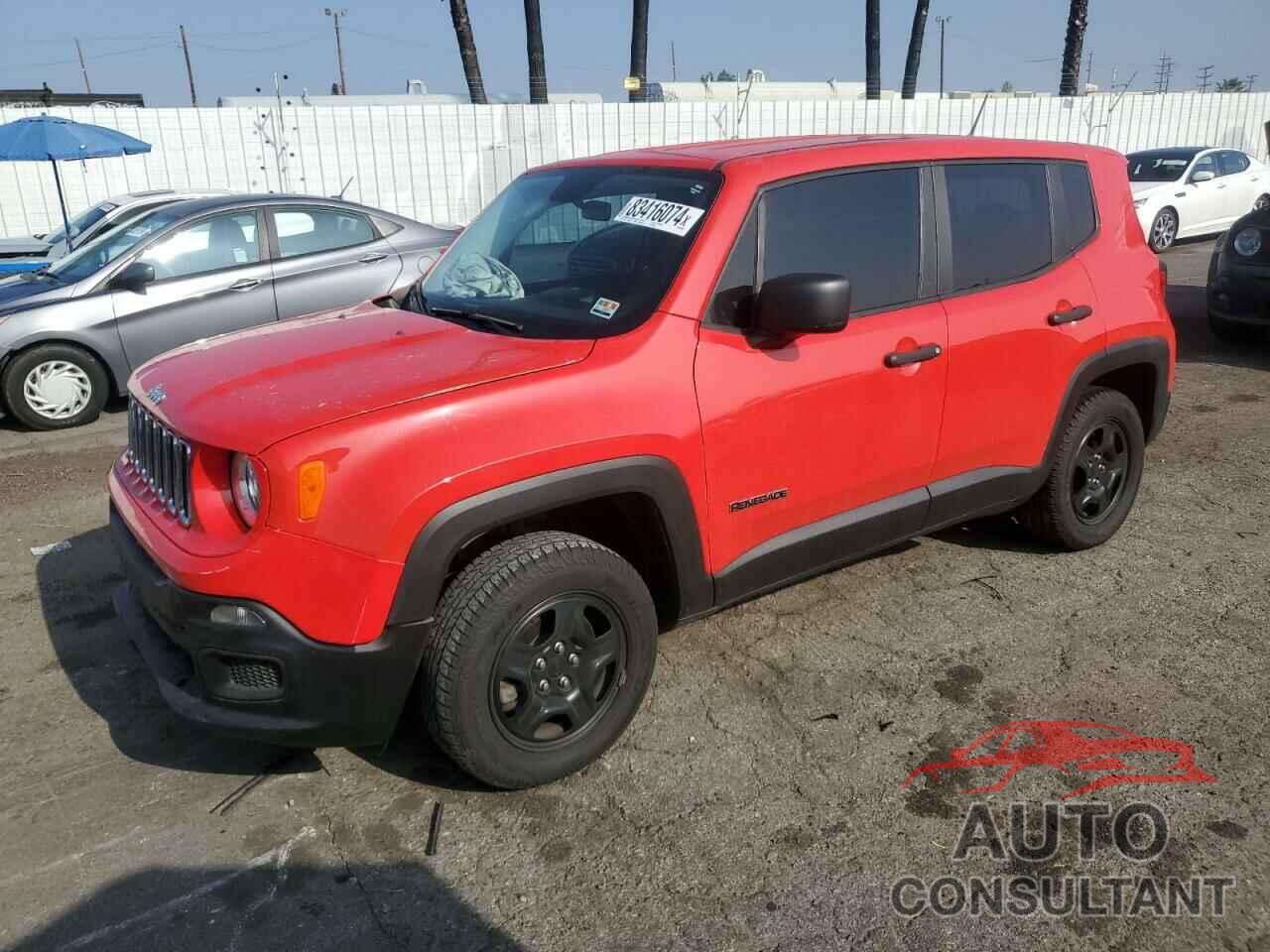 JEEP RENEGADE 2017 - ZACCJBAH8HPF50868