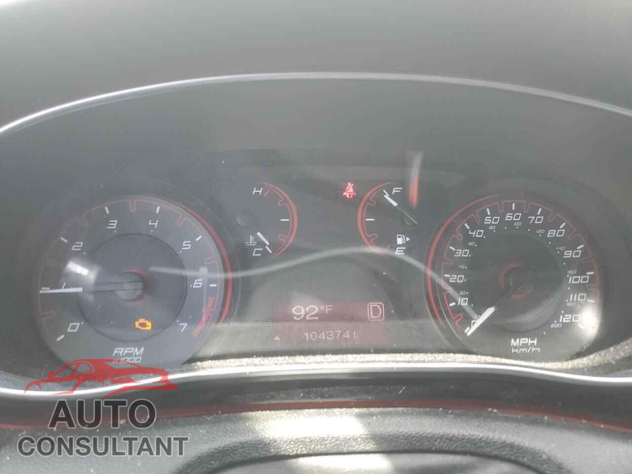 DODGE DART 2016 - 1C3CDFAA6GD592409