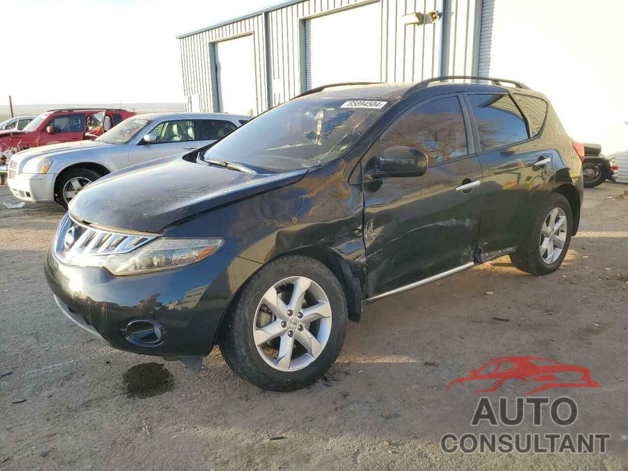 NISSAN MURANO 2009 - JN8AZ18U69W002647