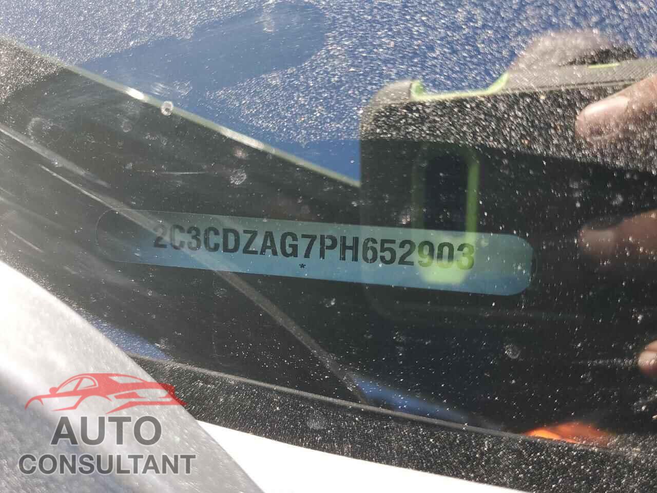 DODGE CHALLENGER 2023 - 2C3CDZAG7PH652903