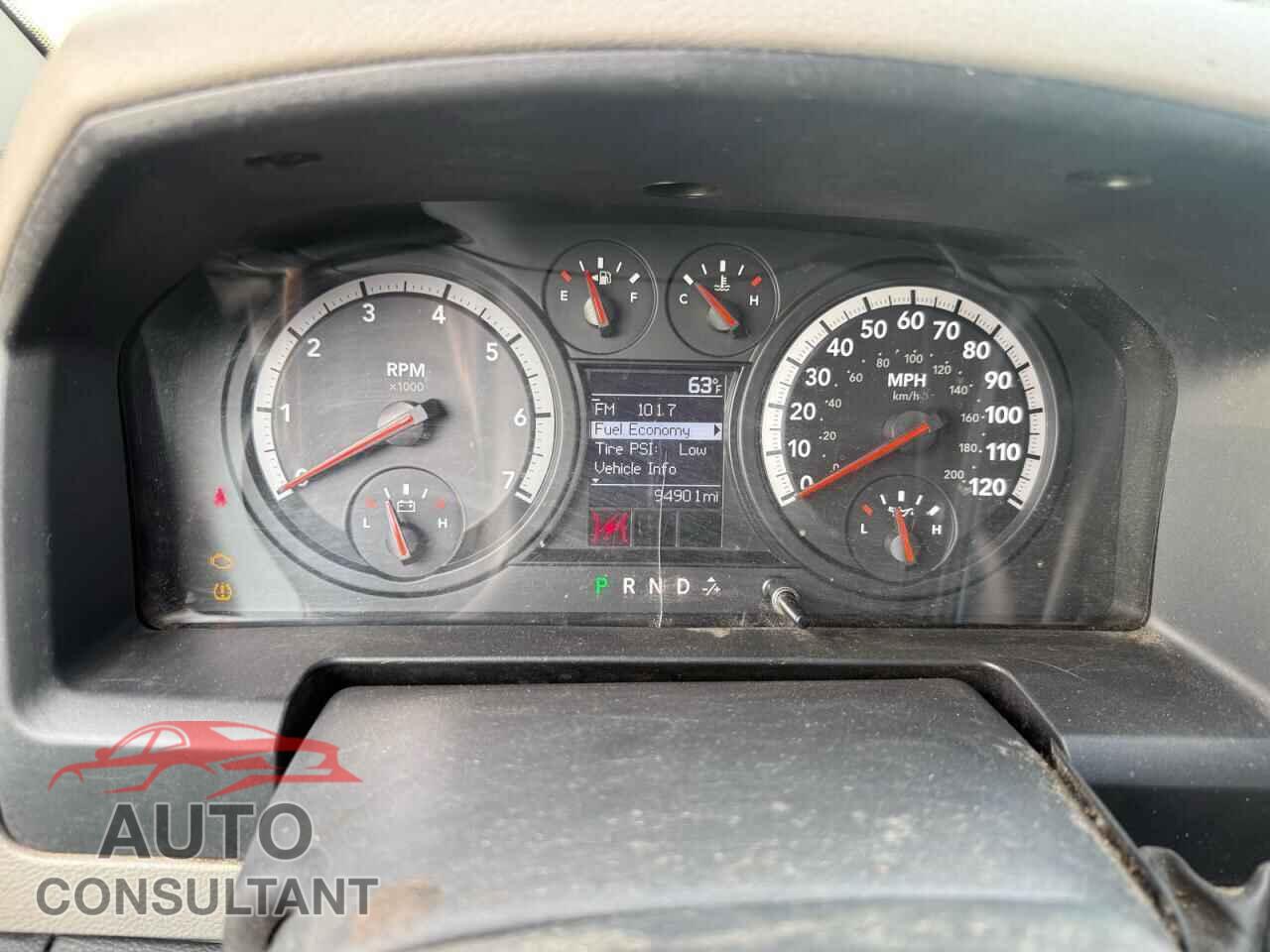 DODGE RAM 2500 2012 - 3C6LD4AT3CG317568