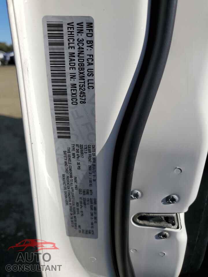 JEEP COMPASS 2021 - 3C4NJDBBXMT524578