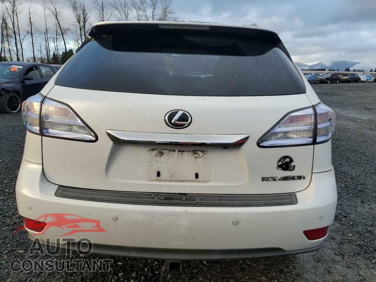 LEXUS RX450 2012 - JTJBC1BA8C2428075