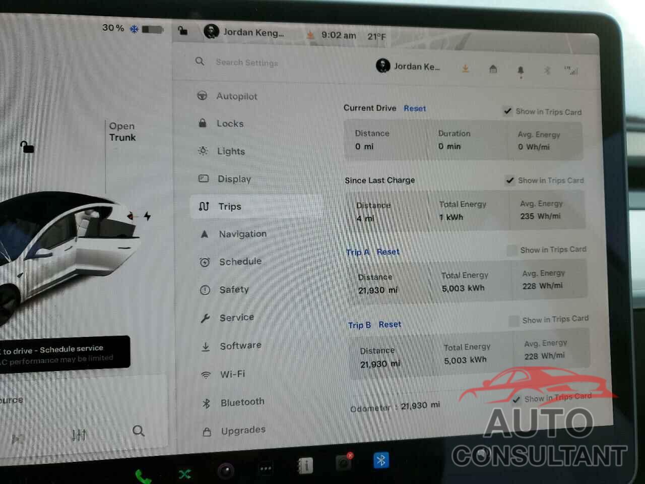 TESLA MODEL 3 2021 - 5YJ3E1EA2MF995054