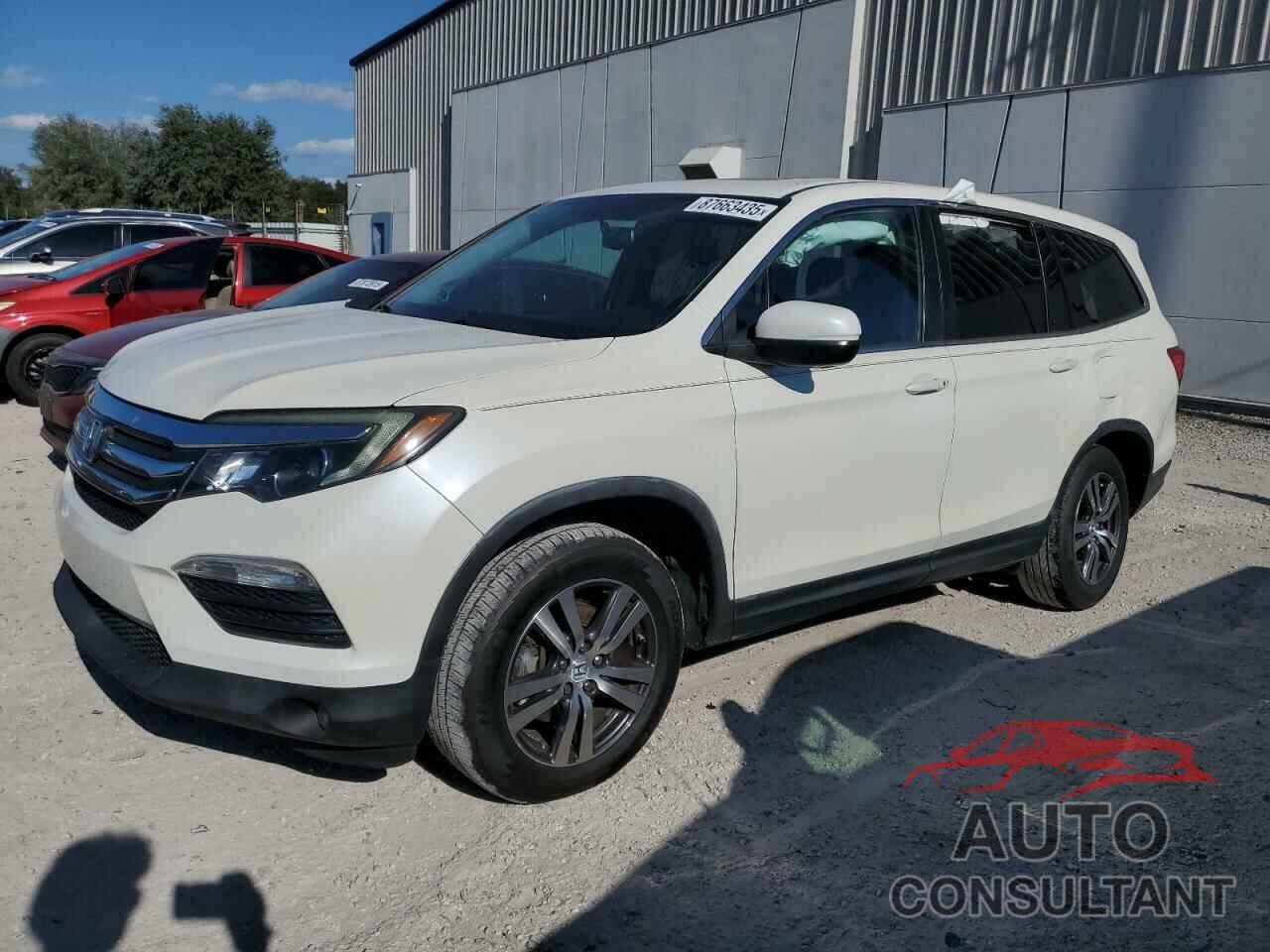 HONDA PILOT 2017 - 5FNYF5H57HB027515