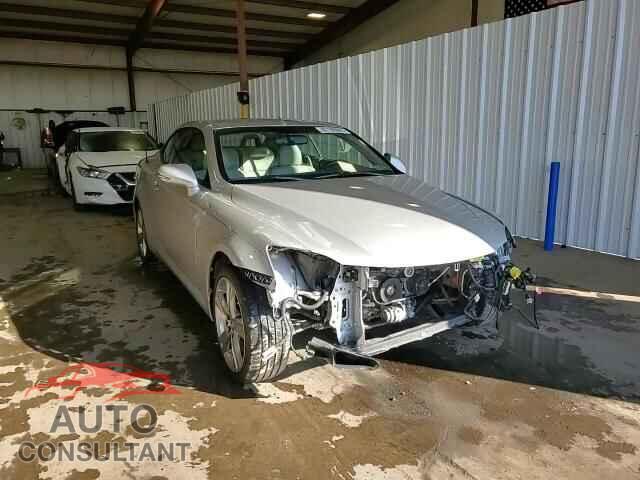LEXUS IS 2012 - JTHFE2C23C2508832