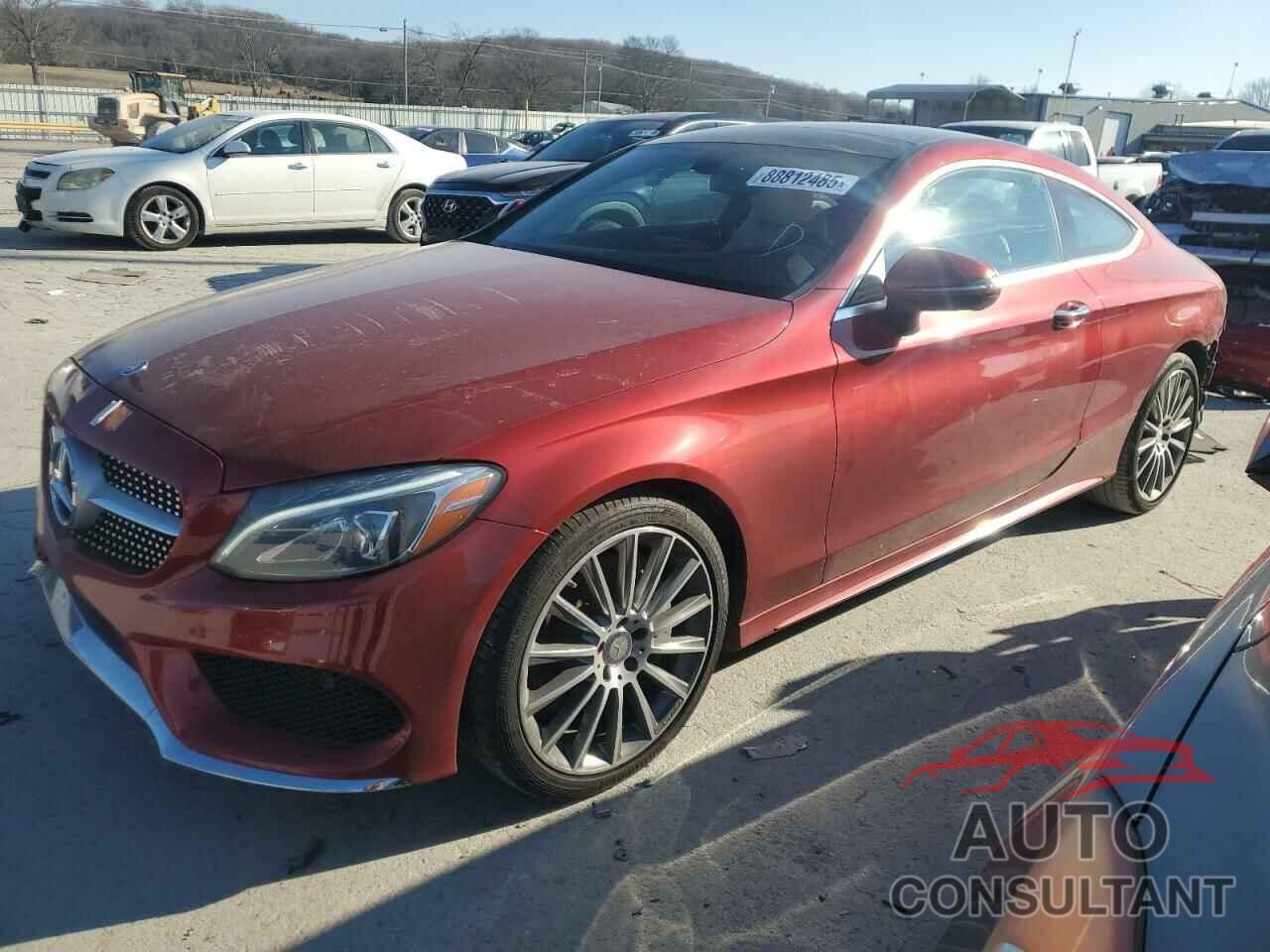 MERCEDES-BENZ C-CLASS 2017 - WDDWJ4JB5HF417837