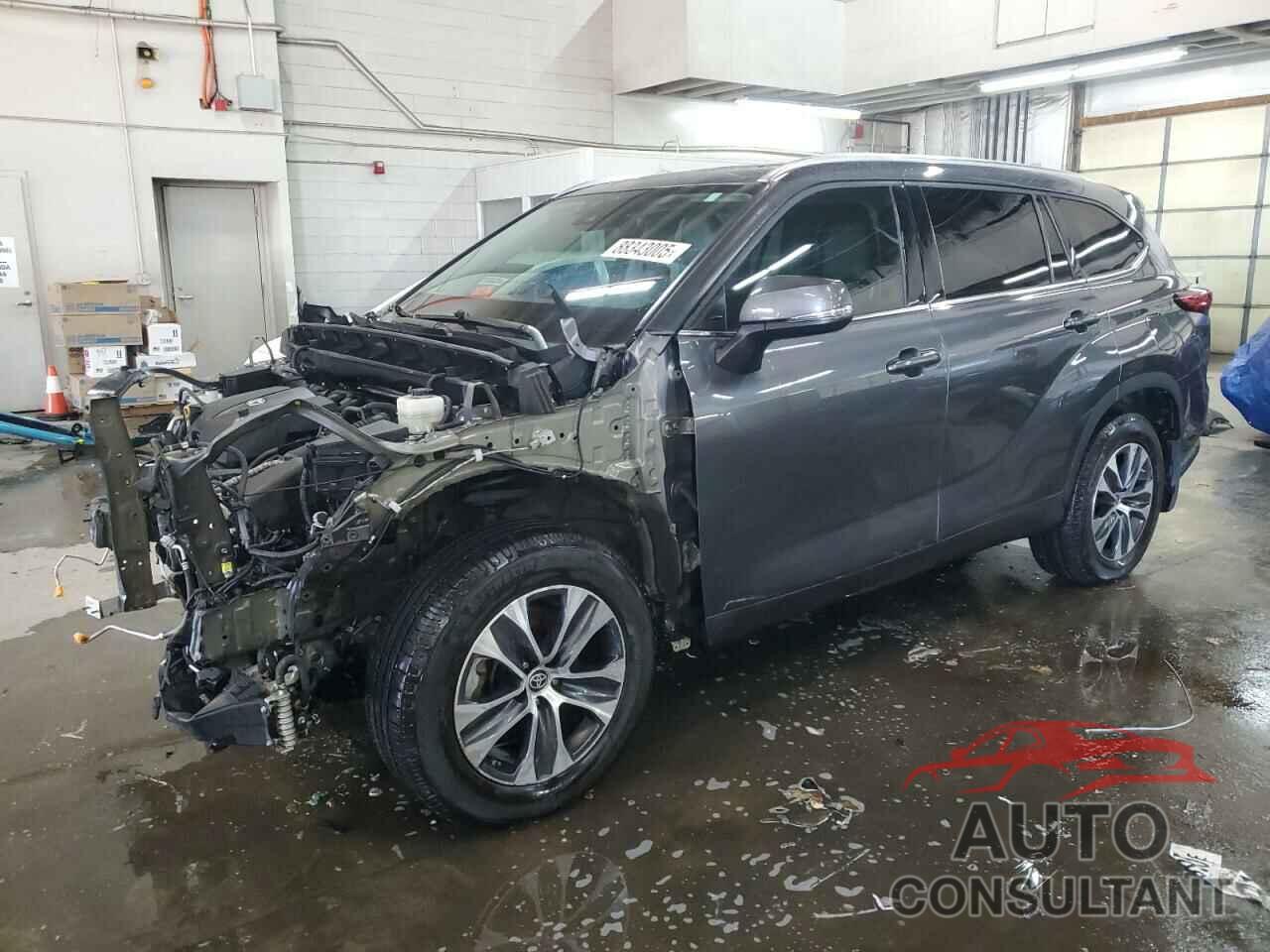 TOYOTA HIGHLANDER 2021 - 5TDHZRBH8MS067402