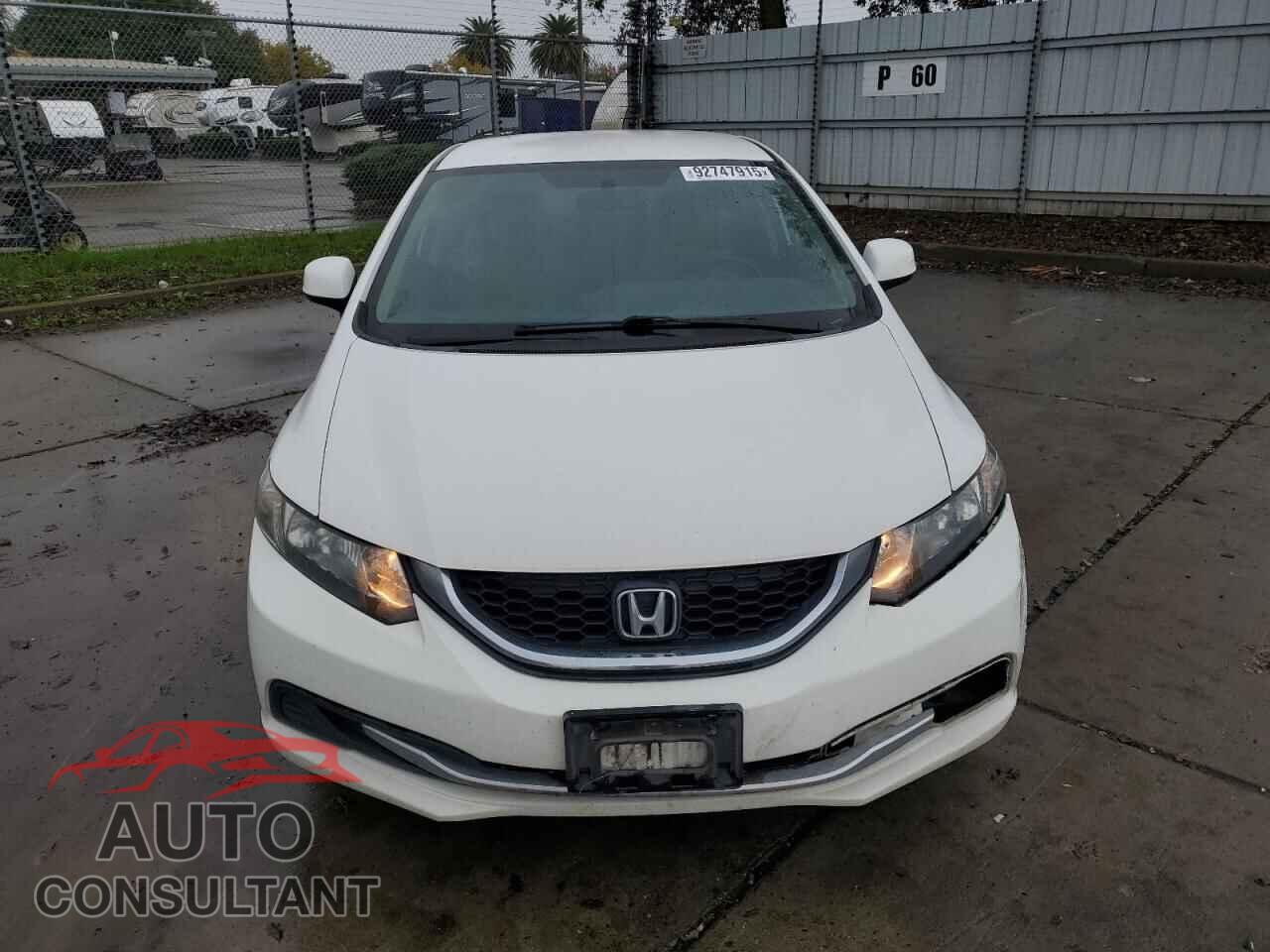 HONDA CIVIC 2013 - 19XFB2F52DE278401