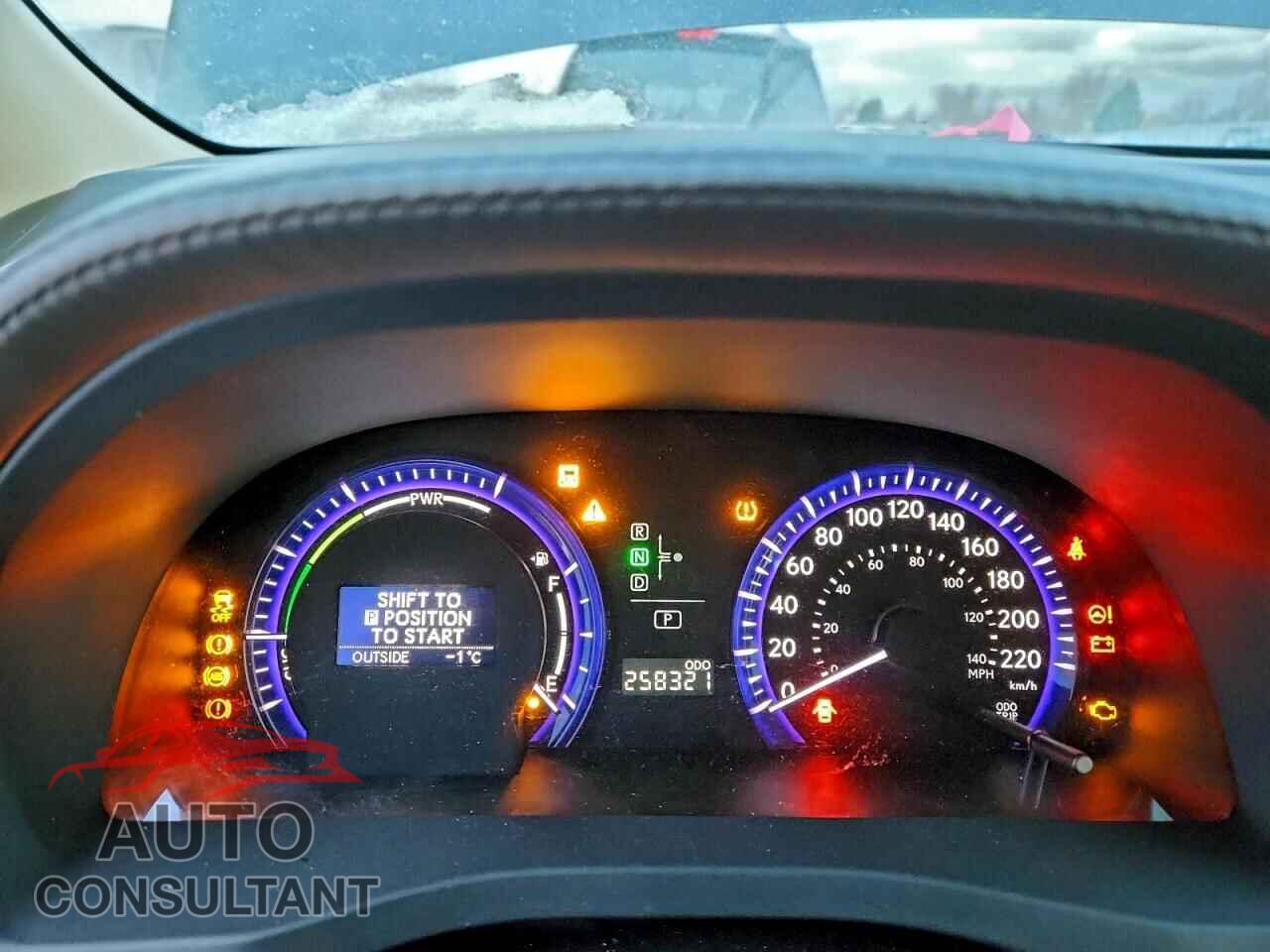 LEXUS HS 2010 - JTHBB1BA9A2003532