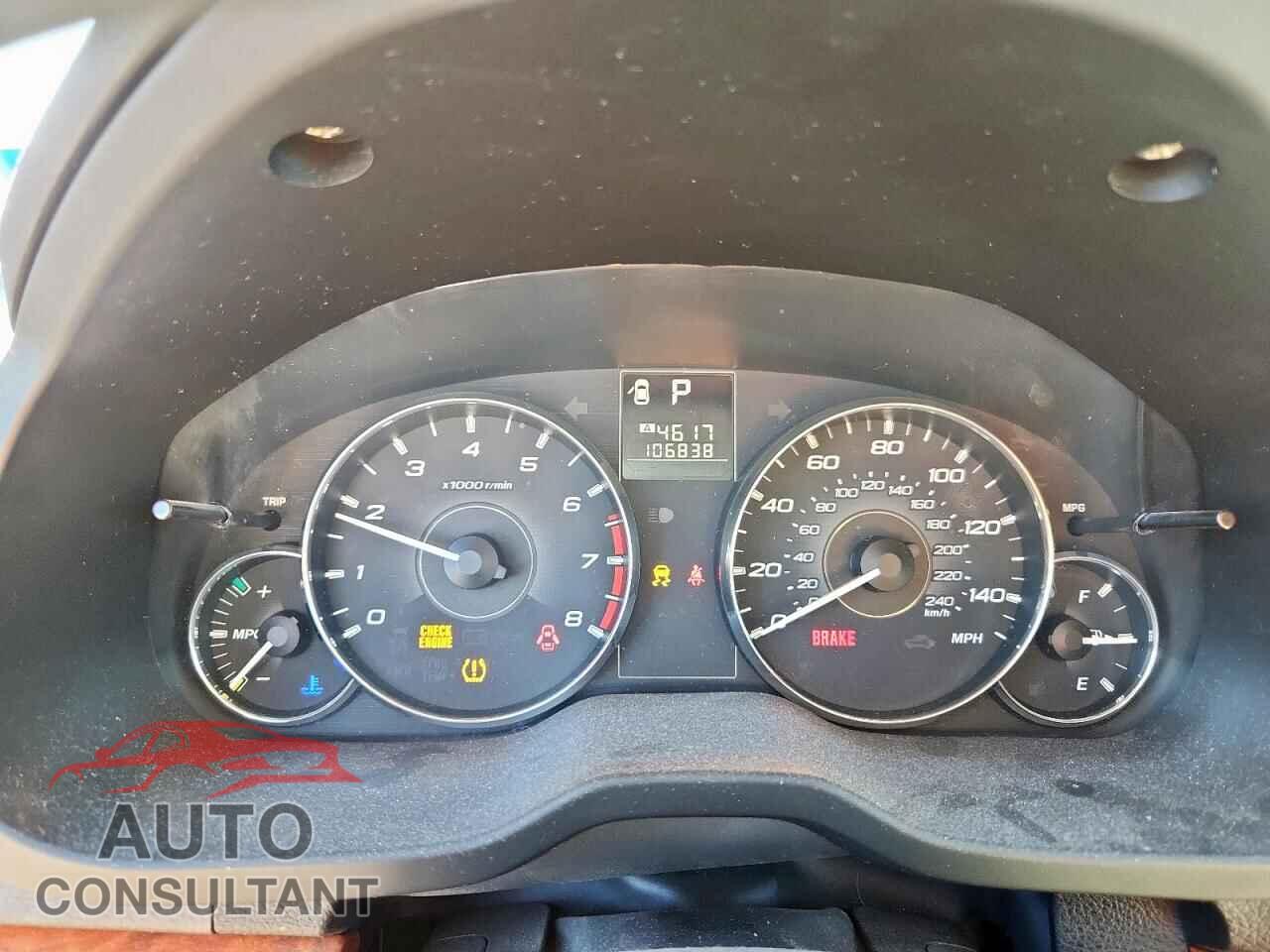 SUBARU OUTBACK 2011 - 4S4BRBLC6B3385402