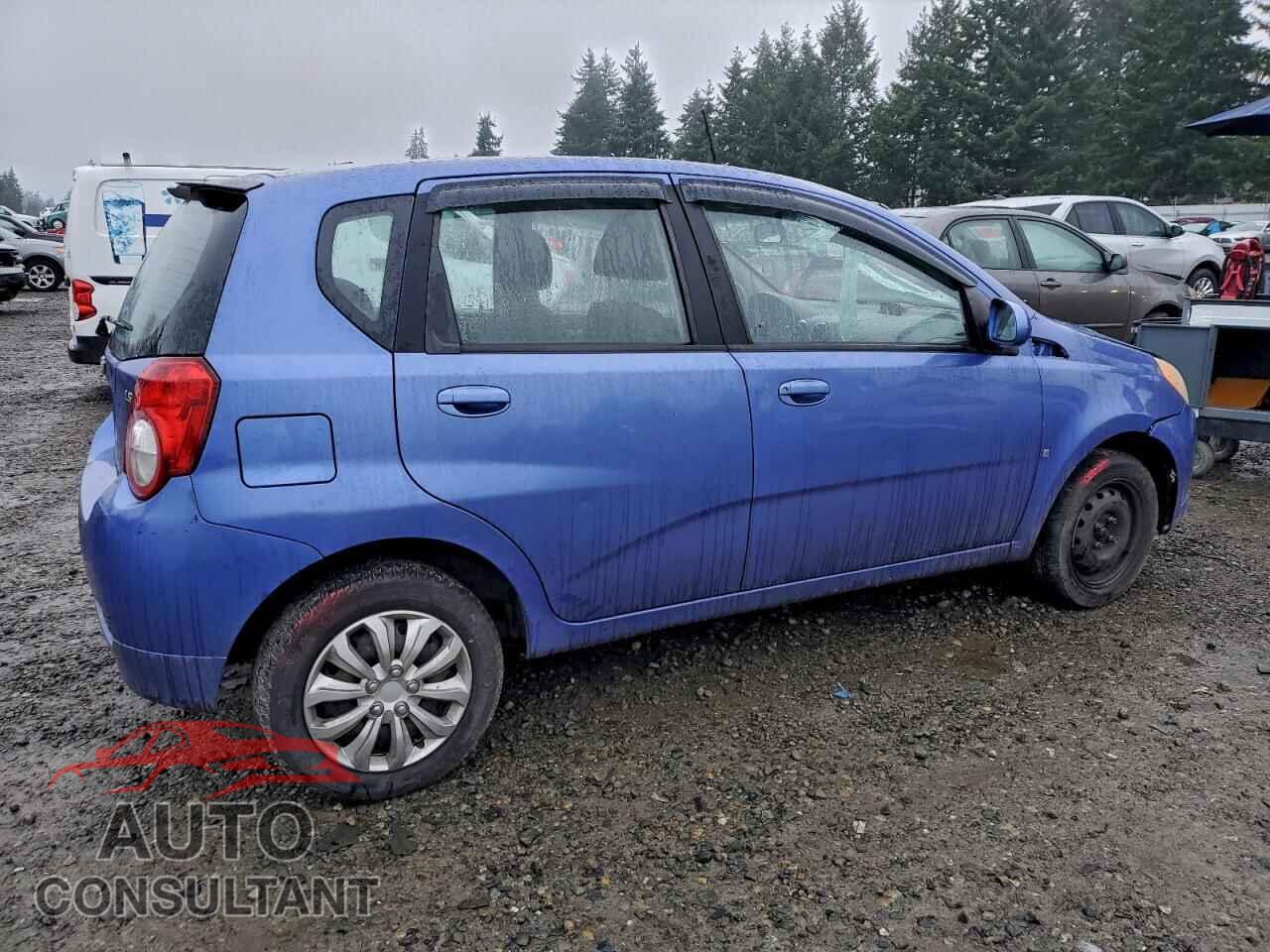 CHEVROLET AVEO 2009 - KL1TD66EX9B324332