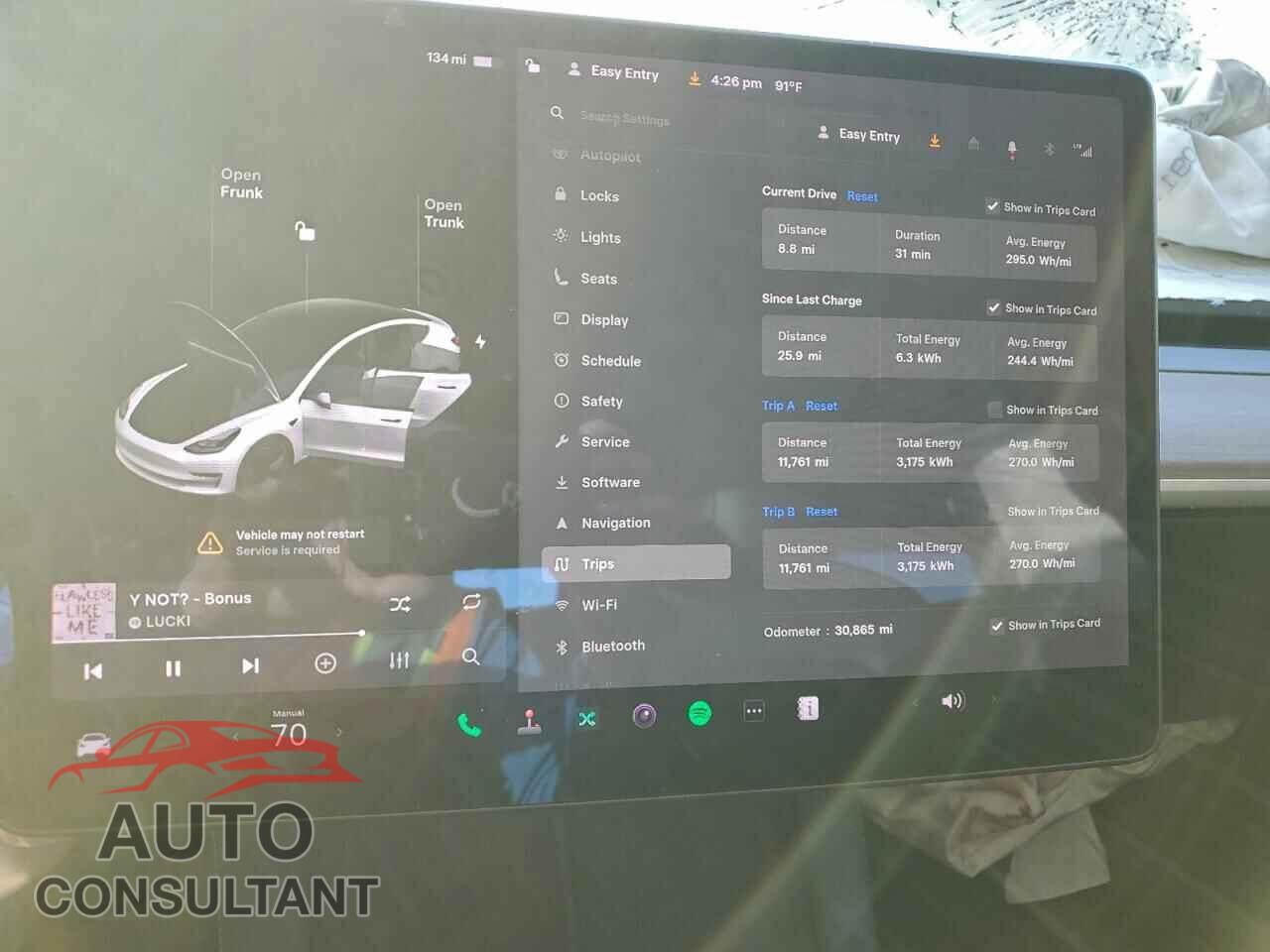 TESLA MODEL 3 2021 - 5YJ3E1EA0MF083927