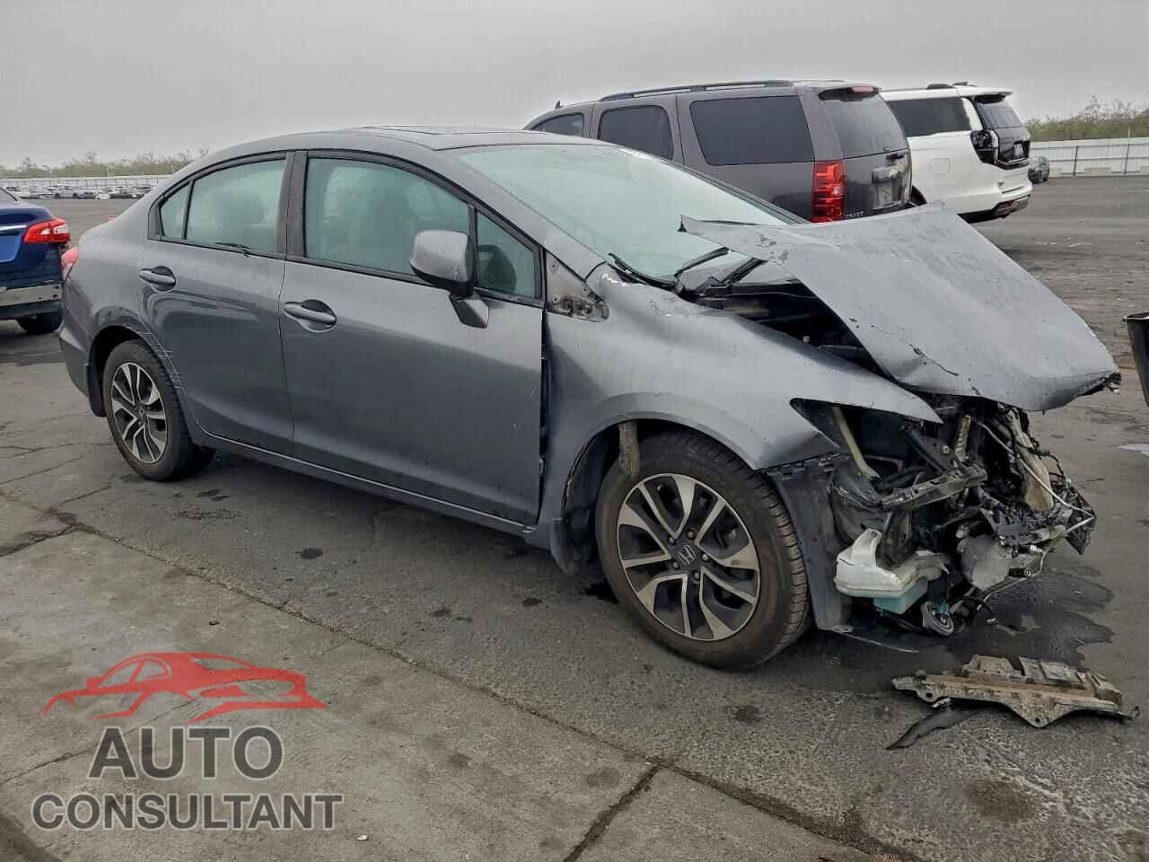 HONDA CIVIC 2013 - 19XFB2F80DE280366