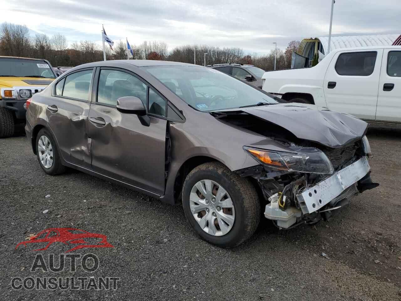 HONDA CIVIC 2012 - 2HGFB2F51CH553535