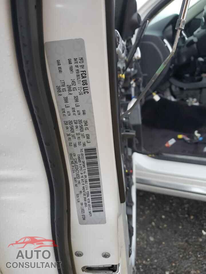 DODGE DURANGO 2017 - 1C4RDJEG3HC710253