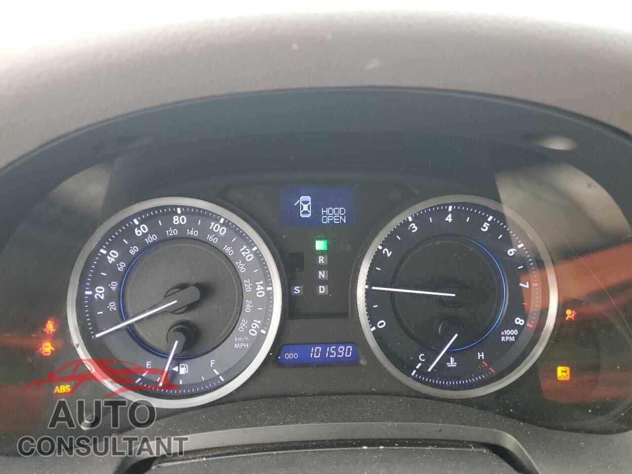 LEXUS IS 2012 - JTHBF5C28C2103126