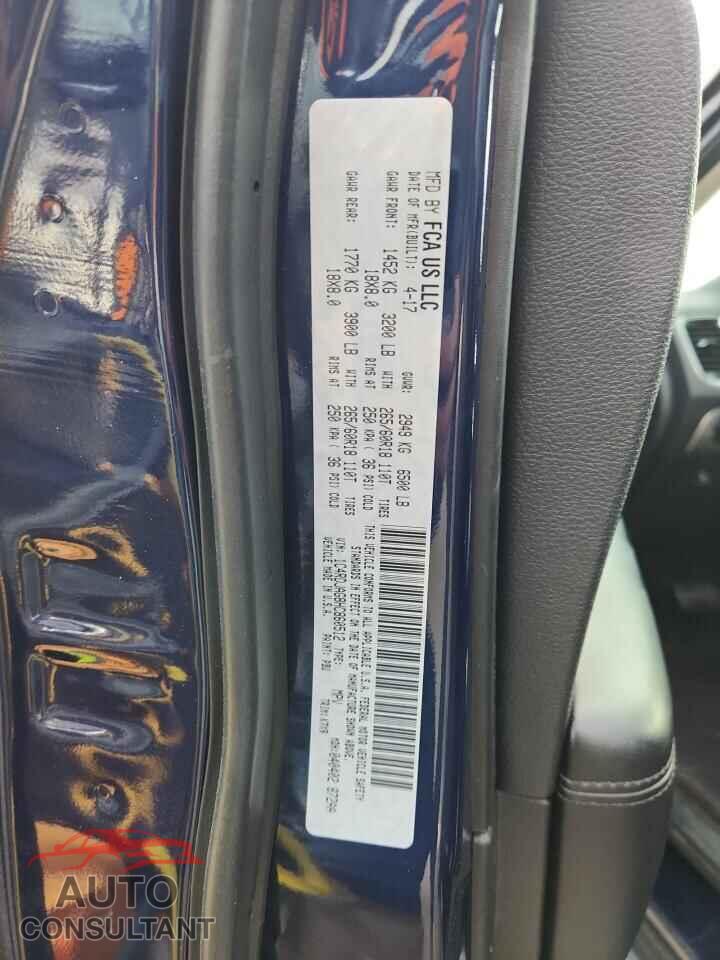 DODGE DURANGO 2017 - 1C4RDJAG8HC860512