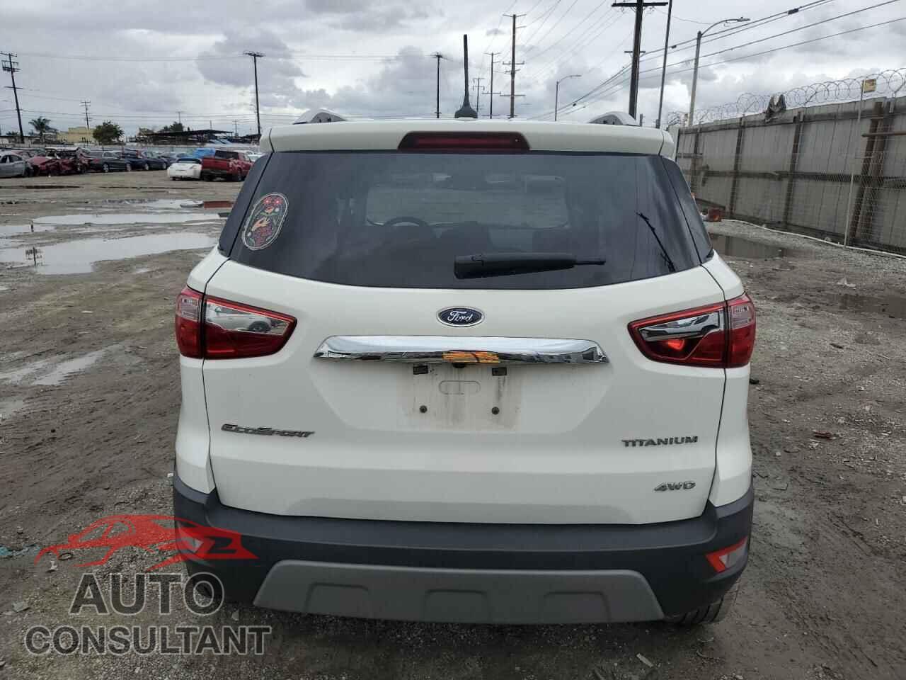 FORD ECOSPORT 2019 - MAJ6S3KL3KC267945