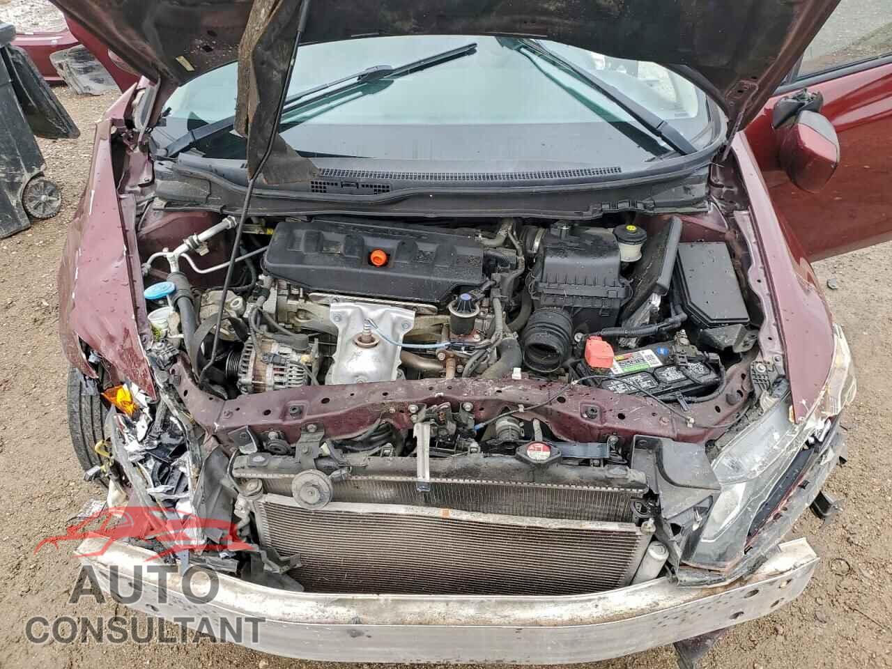 HONDA CIVIC 2012 - 2HGFB2F56CH564918