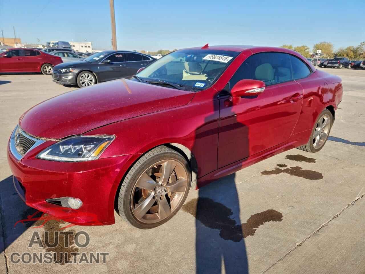 LEXUS IS 2010 - JTHFE2C22A2503635