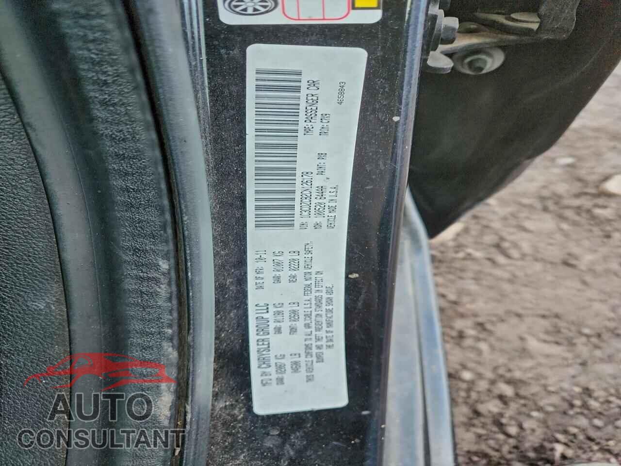 DODGE AVENGER 2012 - 1C3CDZCB2CN126178