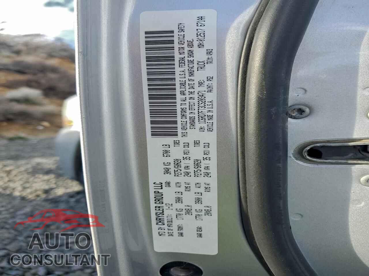 DODGE RAM 1500 2012 - 1C6RD7FT3CS203471