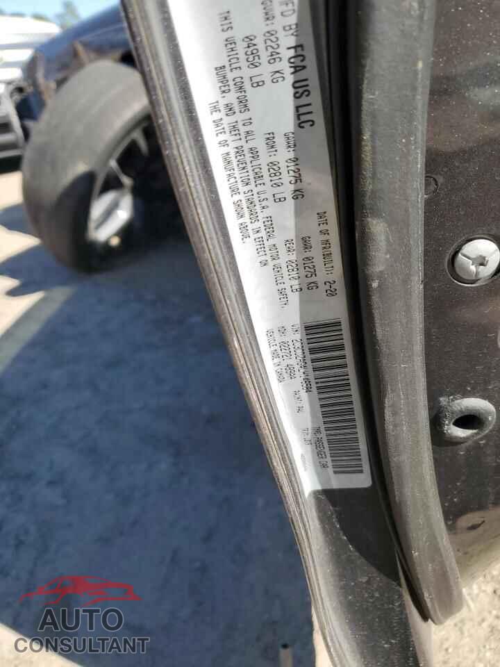 DODGE CHALLENGER 2020 - 2C3CDZAG4LH146584