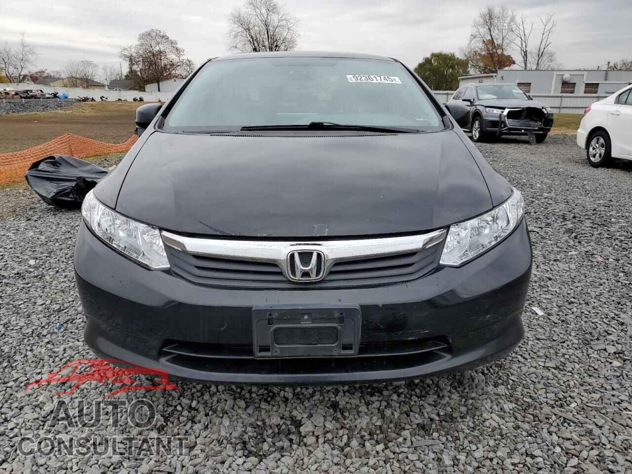 HONDA CIVIC 2012 - 2HGFB2F56CH569424