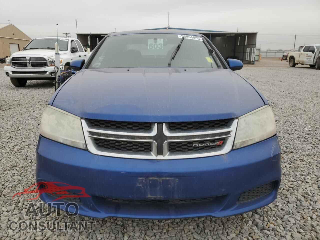 DODGE AVENGER 2012 - 1C3CDZCB8CN238550