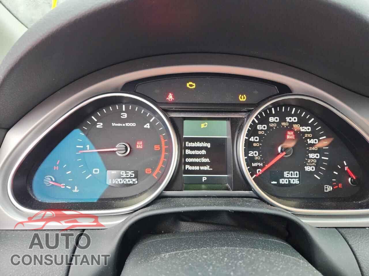 AUDI Q7 2012 - WA1VMAFE9CD009595